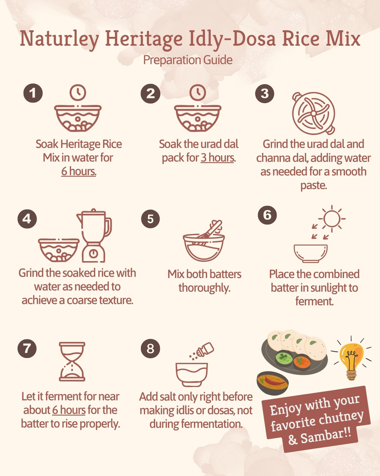 Heritage Idly Rice Mix