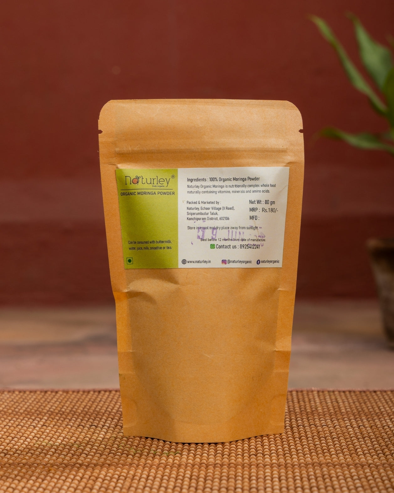 Organic Moringa Powder