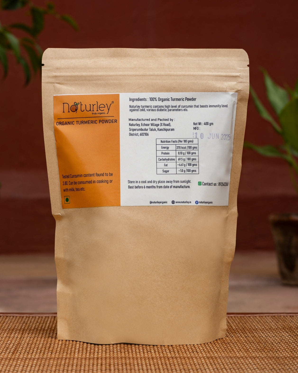 Organic Turmeric Powder