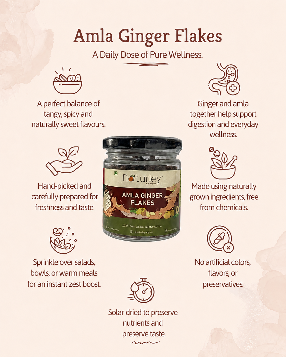 Amla Ginger Flakes
