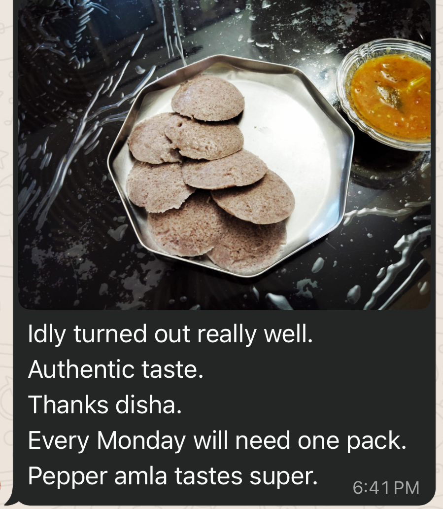 Customer review screenshot