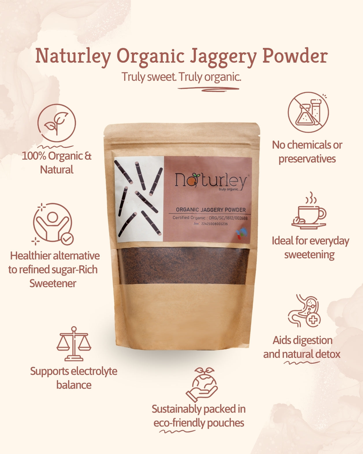 Organic Jaggery Powder