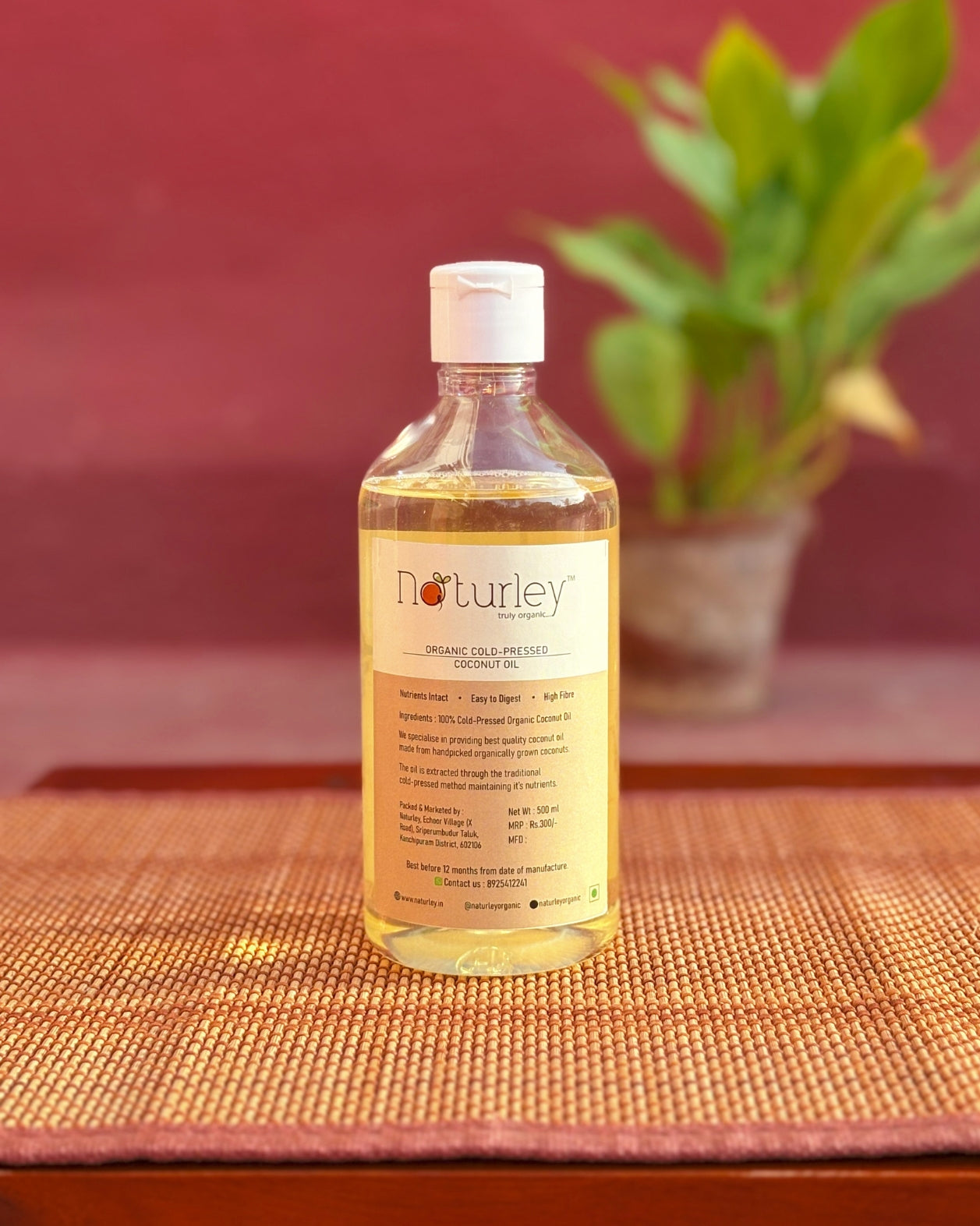 Cold Pressed Coconut Oil