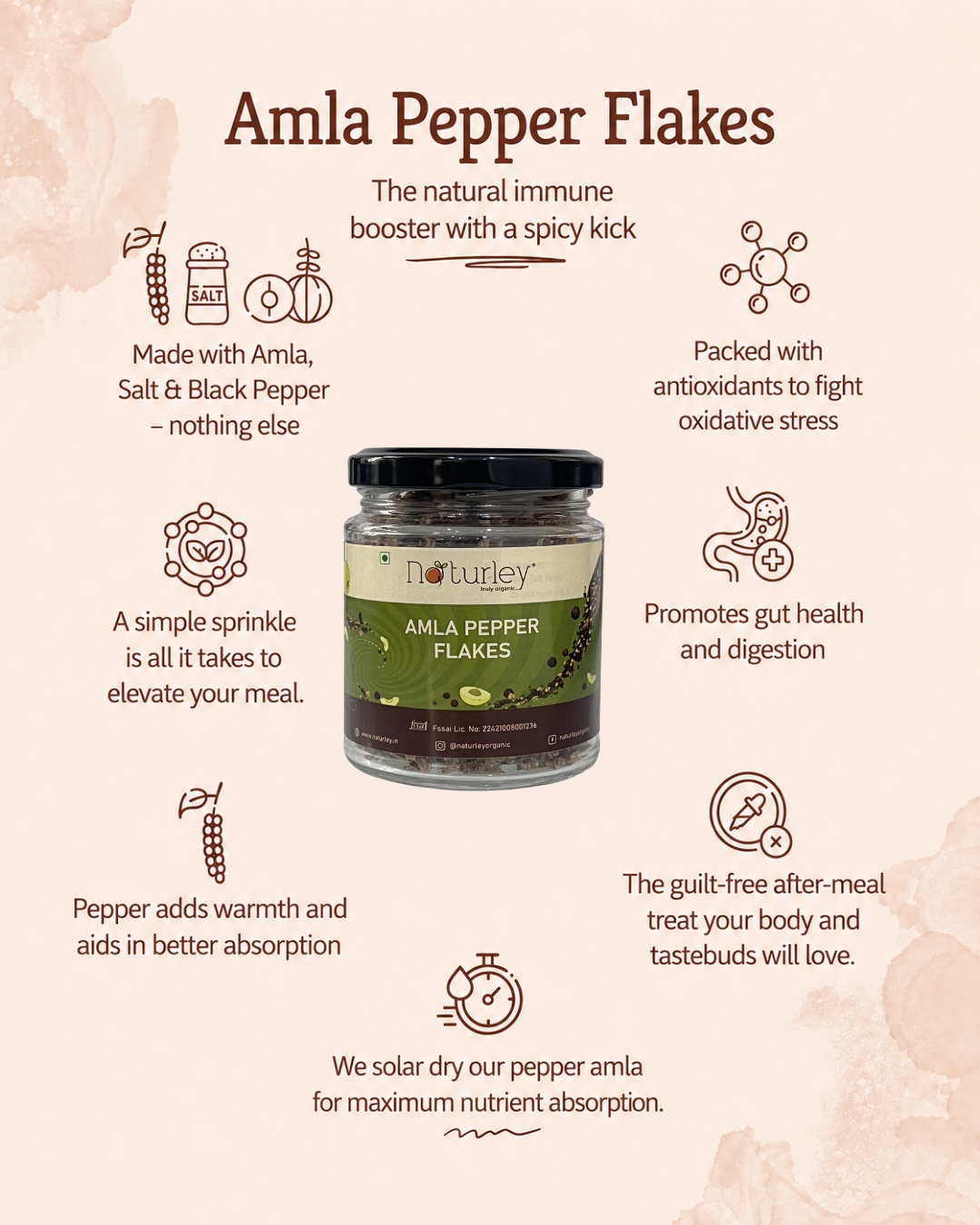 Amla Pepper Flakes