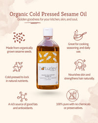Cold-Pressed Sesame Oil