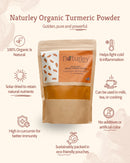 Naturley Organic Turmeric Powder (1.5 Months Solar Dried)