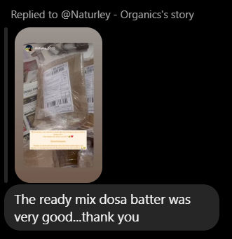 Customer review screenshot