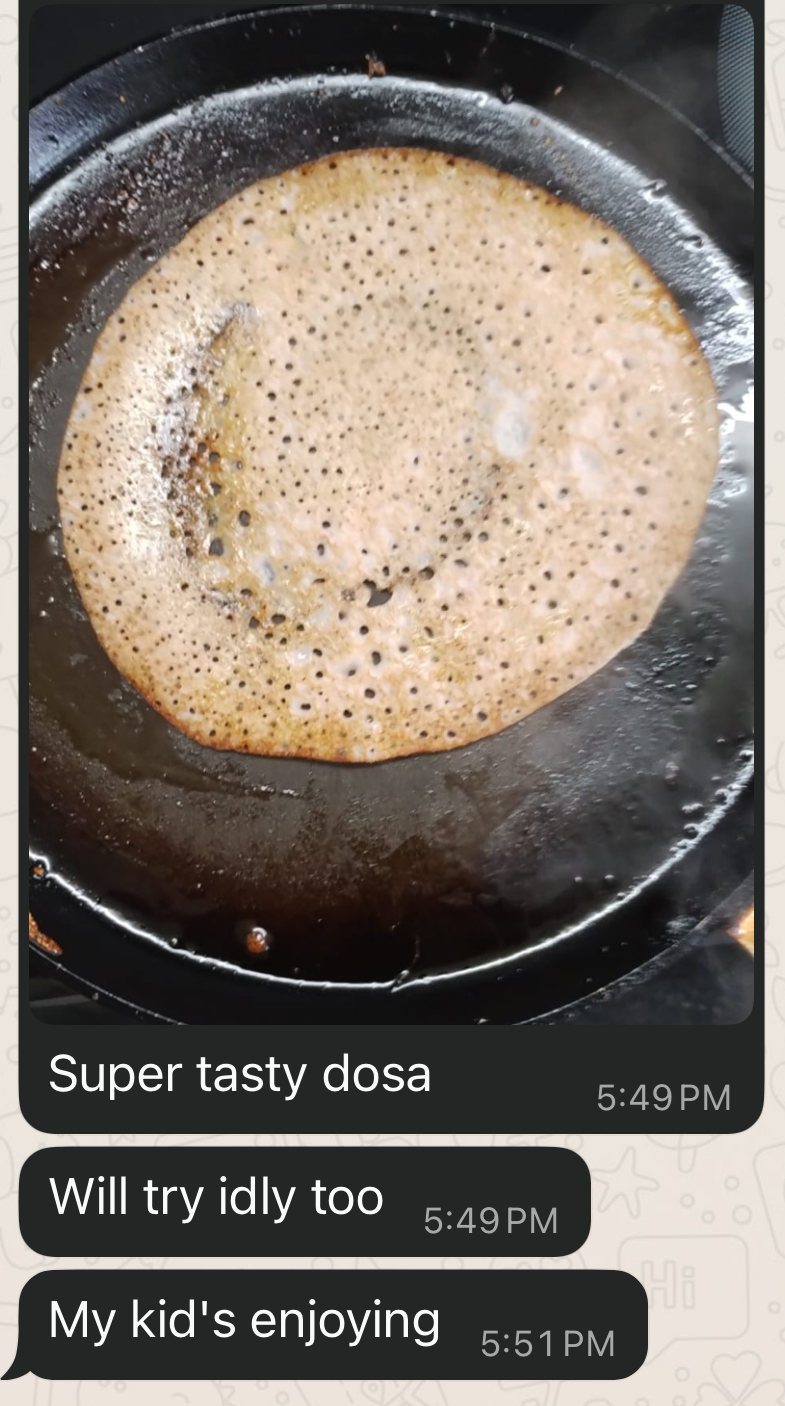 Customer review screenshot
